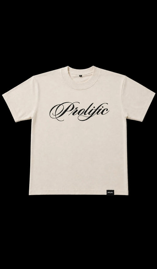Prolific T Shirt (PRE ORDER)